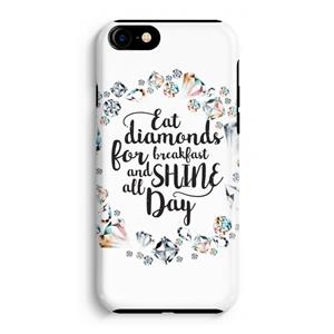 CaseCompany Diamonds: iPhone 8 Tough Case