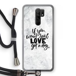 CaseCompany Partner in crime: Xiaomi Redmi 9 Transparant Hoesje met koord