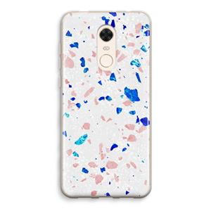 CaseCompany Terrazzo N°6: Xiaomi Redmi 5 Transparant Hoesje