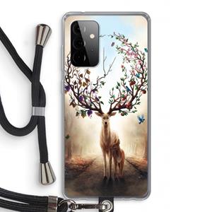 CaseCompany Seasons Change: Samsung Galaxy A72 5G Transparant Hoesje met koord