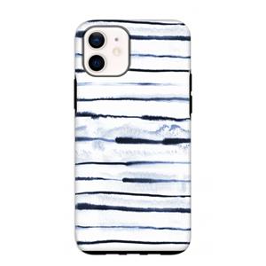 CaseCompany Ink Stripes: iPhone 12 mini Tough Case
