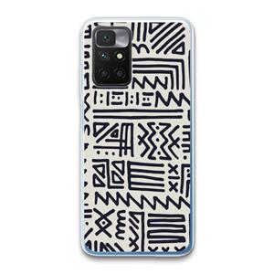 CaseCompany Marrakech print: Xiaomi Redmi 10 Transparant Hoesje