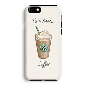 CaseCompany But first coffee: iPhone 8 Tough Case