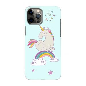 CaseCompany Regenboog eenhoorn: Volledig geprint iPhone 12 Pro Max Hoesje
