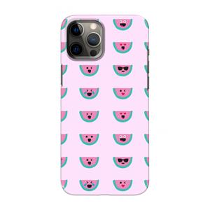 CaseCompany Smiley watermeloenprint: Volledig geprint iPhone 12 Pro Max Hoesje