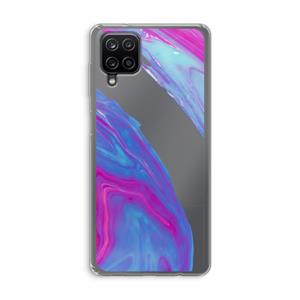CaseCompany Zweverige regenboog: Samsung Galaxy A12 Transparant Hoesje