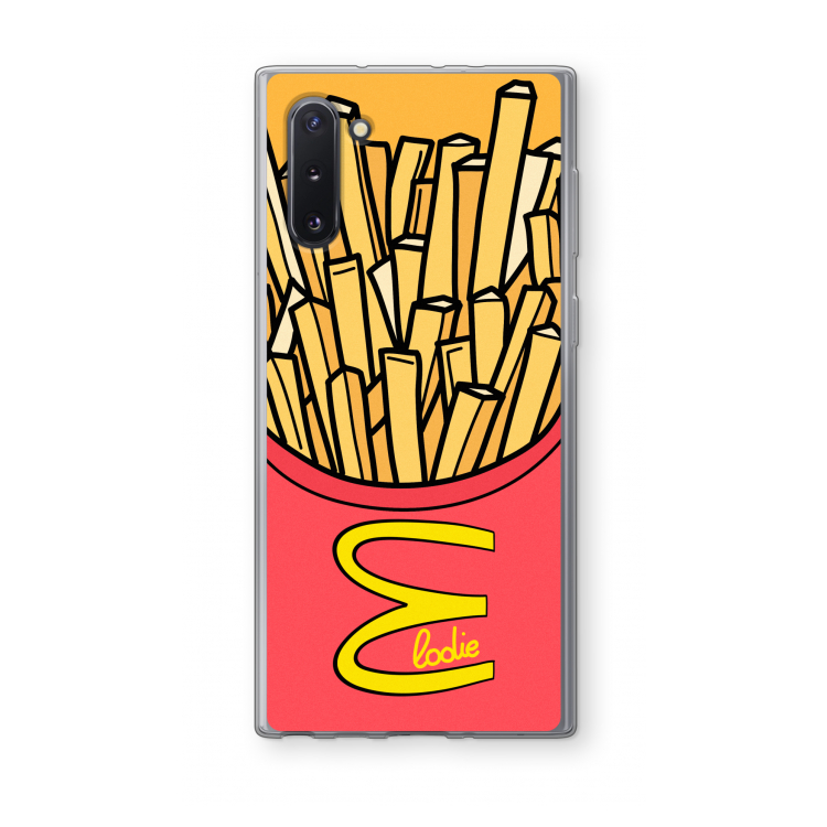 CaseCompany McElodie: Samsung Galaxy Note 10 Transparant Hoesje