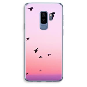 CaseCompany Fly away: Samsung Galaxy S9 Plus Transparant Hoesje