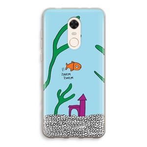 CaseCompany Aquarium: Xiaomi Redmi 5 Transparant Hoesje