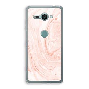 CaseCompany Peach bath: Sony Xperia XZ2 Compact Transparant Hoesje