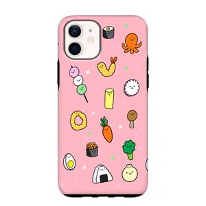 CaseCompany Happy bento friends: iPhone 12 mini Tough Case