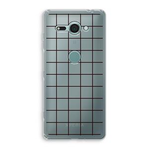 CaseCompany Rooster: Sony Xperia XZ2 Compact Transparant Hoesje
