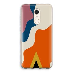 CaseCompany Noor A: Xiaomi Redmi 5 Transparant Hoesje