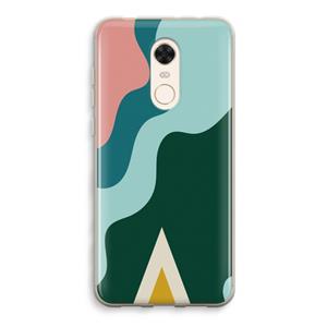 CaseCompany Noor B: Xiaomi Redmi 5 Transparant Hoesje