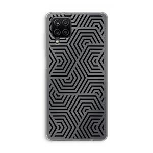 CaseCompany Magic pattern: Samsung Galaxy A12 Transparant Hoesje