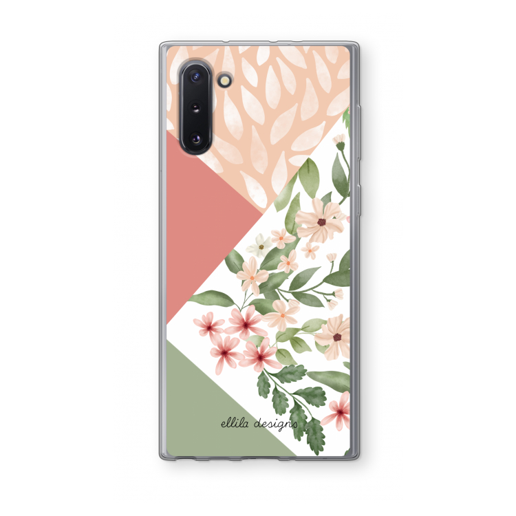 CaseCompany Sweet heaven geometrics: Samsung Galaxy Note 10 Transparant Hoesje