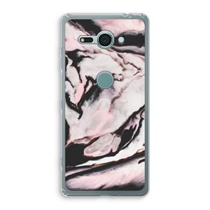 CaseCompany Roze stroom: Sony Xperia XZ2 Compact Transparant Hoesje