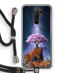 CaseCompany Ambition: Xiaomi Redmi 9 Transparant Hoesje met koord