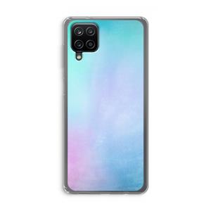 CaseCompany mist pastel: Samsung Galaxy A12 Transparant Hoesje