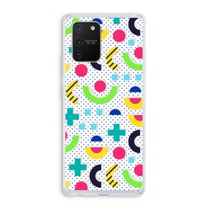 CaseCompany 8-bit N°1: Samsung Galaxy S10 Lite Transparant Hoesje