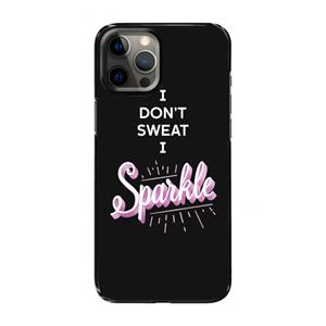 CaseCompany Sparkle quote: Volledig geprint iPhone 12 Pro Max Hoesje