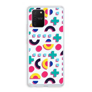 CaseCompany 8-bit N°2: Samsung Galaxy S10 Lite Transparant Hoesje