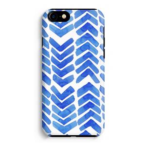 CaseCompany Blauwe pijlen: iPhone 8 Tough Case