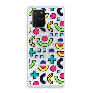 CaseCompany 8-bit N°6: Samsung Galaxy S10 Lite Transparant Hoesje