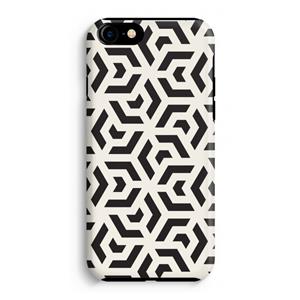 CaseCompany Crazy pattern: iPhone 8 Tough Case