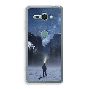 CaseCompany Wanderlust: Sony Xperia XZ2 Compact Transparant Hoesje