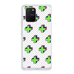 CaseCompany 8-bit N°10: Samsung Galaxy S10 Lite Transparant Hoesje