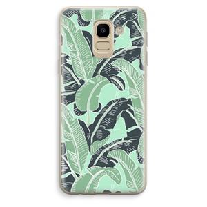 CaseCompany This Sh*t Is Bananas: Samsung Galaxy J6 (2018) Transparant Hoesje