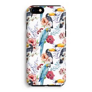CaseCompany Bloemen tukan: iPhone 8 Tough Case