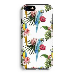 CaseCompany Kleurrijke papegaaien: iPhone 8 Tough Case