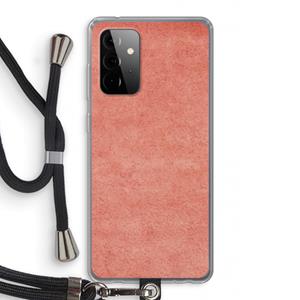 CaseCompany Marrakech Walls: Samsung Galaxy A72 5G Transparant Hoesje met koord