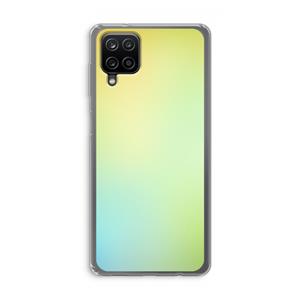 CaseCompany Minty mist pastel: Samsung Galaxy A12 Transparant Hoesje