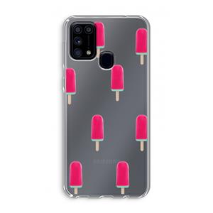 CaseCompany Waterijsje: Samsung Galaxy M31 Transparant Hoesje