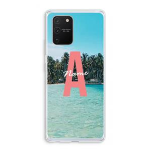 CaseCompany Pacific Dream: Samsung Galaxy S10 Lite Transparant Hoesje