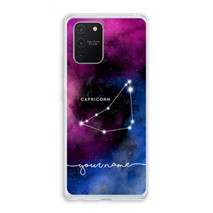 CaseCompany Sterrenbeeld - Donker: Samsung Galaxy S10 Lite Transparant Hoesje