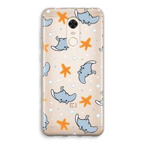 CaseCompany Manta: Xiaomi Redmi 5 Transparant Hoesje