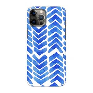 CaseCompany Blauwe pijlen: Volledig geprint iPhone 12 Pro Max Hoesje
