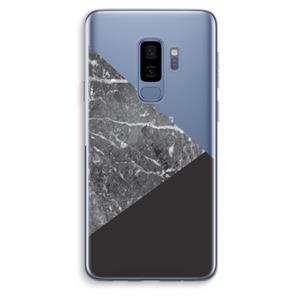 CaseCompany Combinatie marmer: Samsung Galaxy S9 Plus Transparant Hoesje