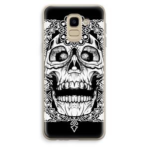 CaseCompany Seek & Destroy: Samsung Galaxy J6 (2018) Transparant Hoesje