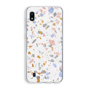 CaseCompany Terrazzo N°8: Samsung Galaxy A10 Transparant Hoesje