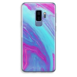 CaseCompany Zweverige regenboog: Samsung Galaxy S9 Plus Transparant Hoesje