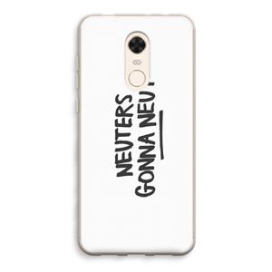 CaseCompany Neuters: Xiaomi Redmi 5 Transparant Hoesje