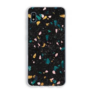 CaseCompany Terrazzo N°10: Samsung Galaxy A10 Transparant Hoesje
