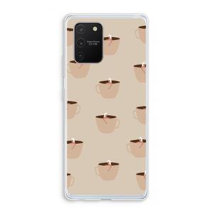 CaseCompany Morning coffee: Samsung Galaxy S10 Lite Transparant Hoesje