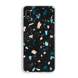 CaseCompany Terrazzo N°11: Samsung Galaxy A10 Transparant Hoesje