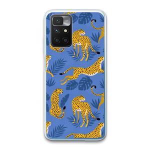 CaseCompany Luipaard: Xiaomi Redmi 10 Transparant Hoesje